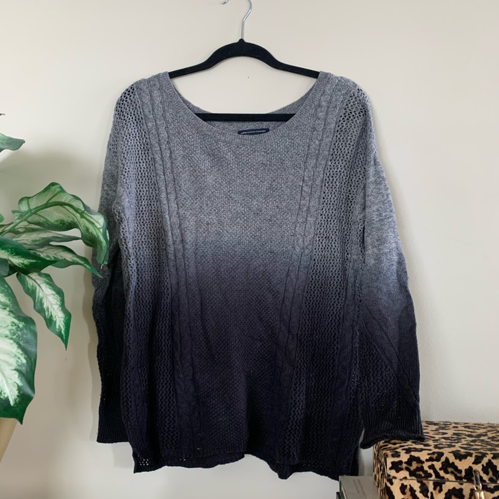 American Eagle ombré sweater
